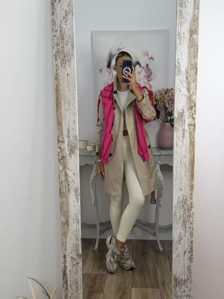 Leggins cintura cruzada hueso