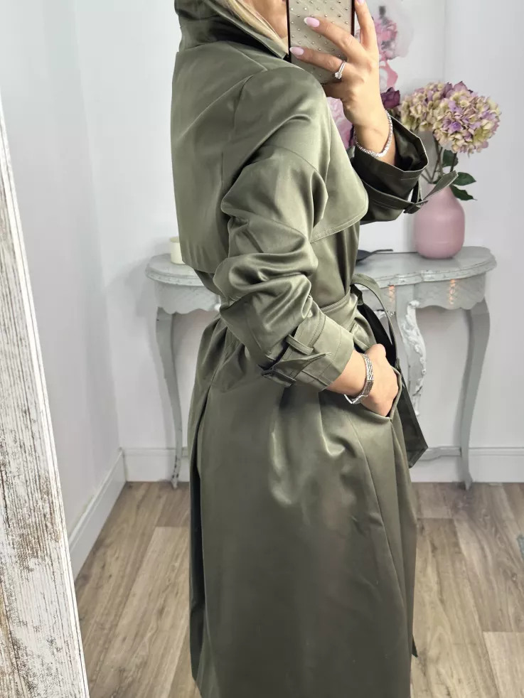 Gabardina Raisan verde