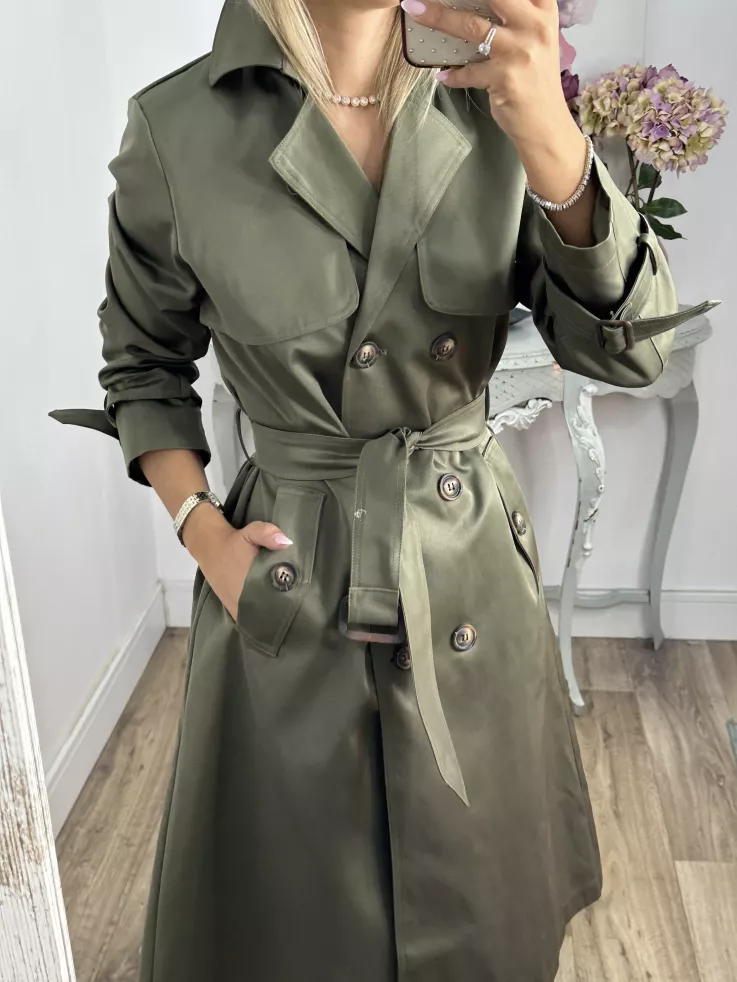 Gabardina Raisan verde