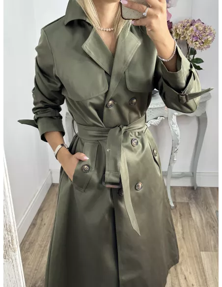 Gabardina Raisan verde