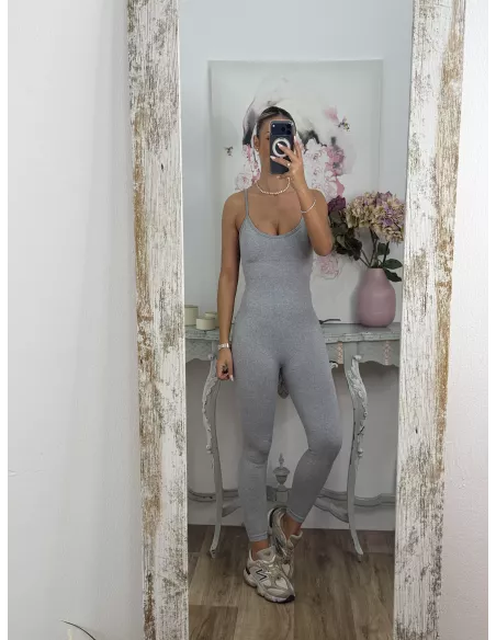 Mono sculp largo gris