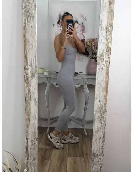 Mono sculp largo gris