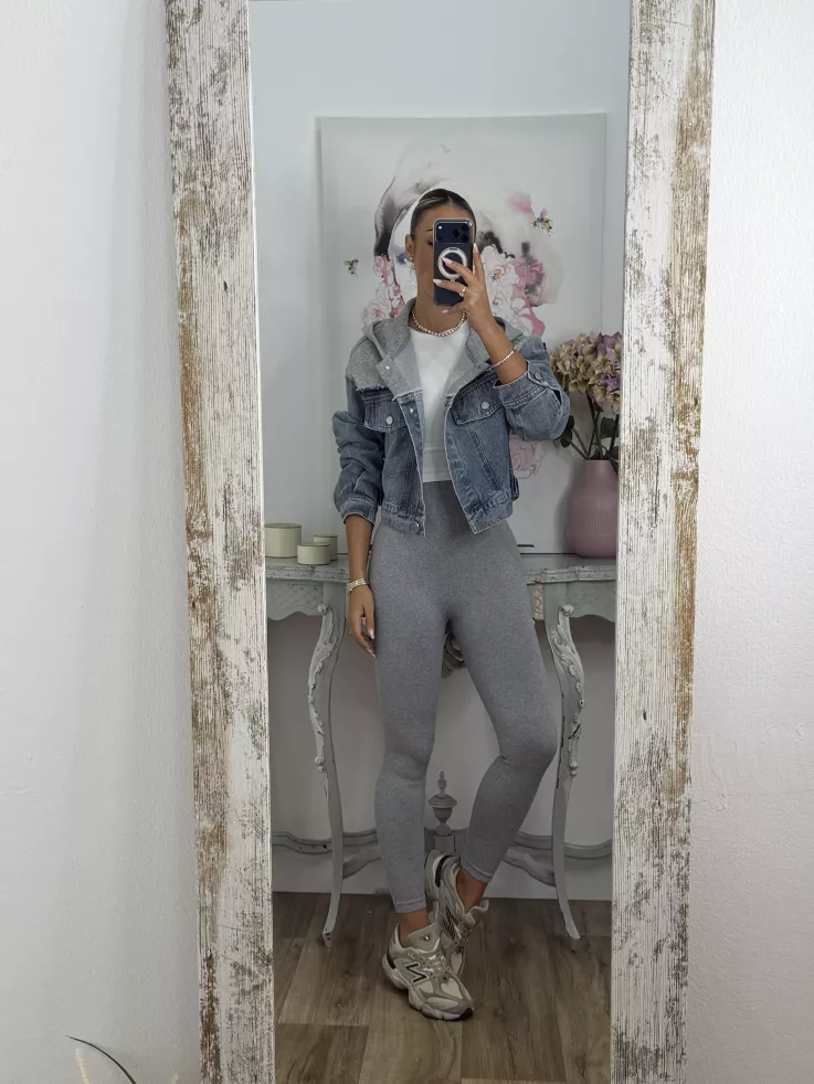 Mono sculp largo gris