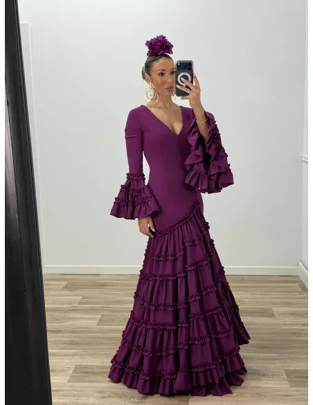 Vestido Canastera buganvilla