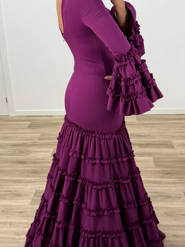Vestido Canastera buganvilla