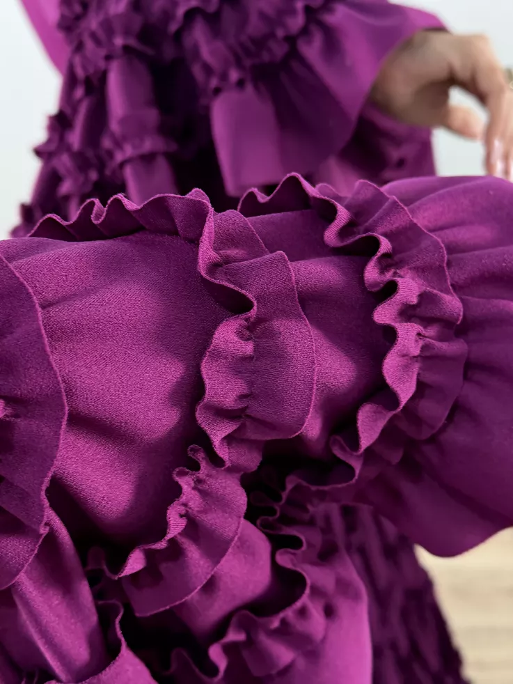 Vestido Canastera buganvilla