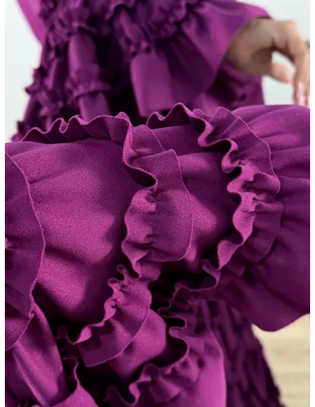 Vestido Canastera buganvilla