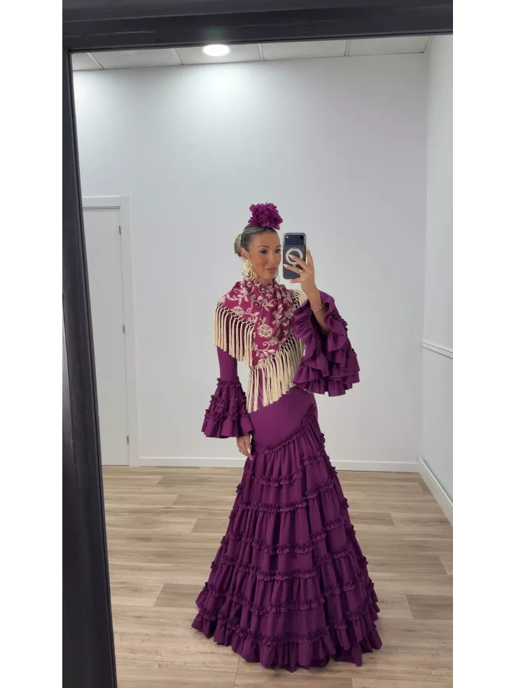 Vestido Canastera buganvilla