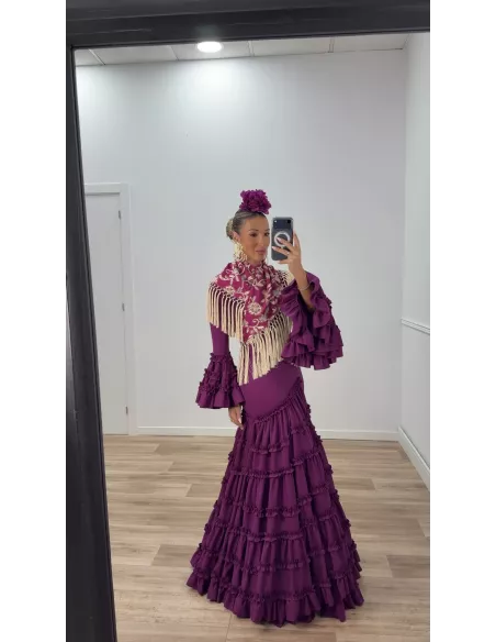 Vestido Canastera buganvilla