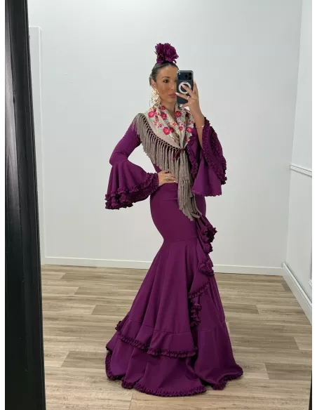 Vestido Feria buganvilla