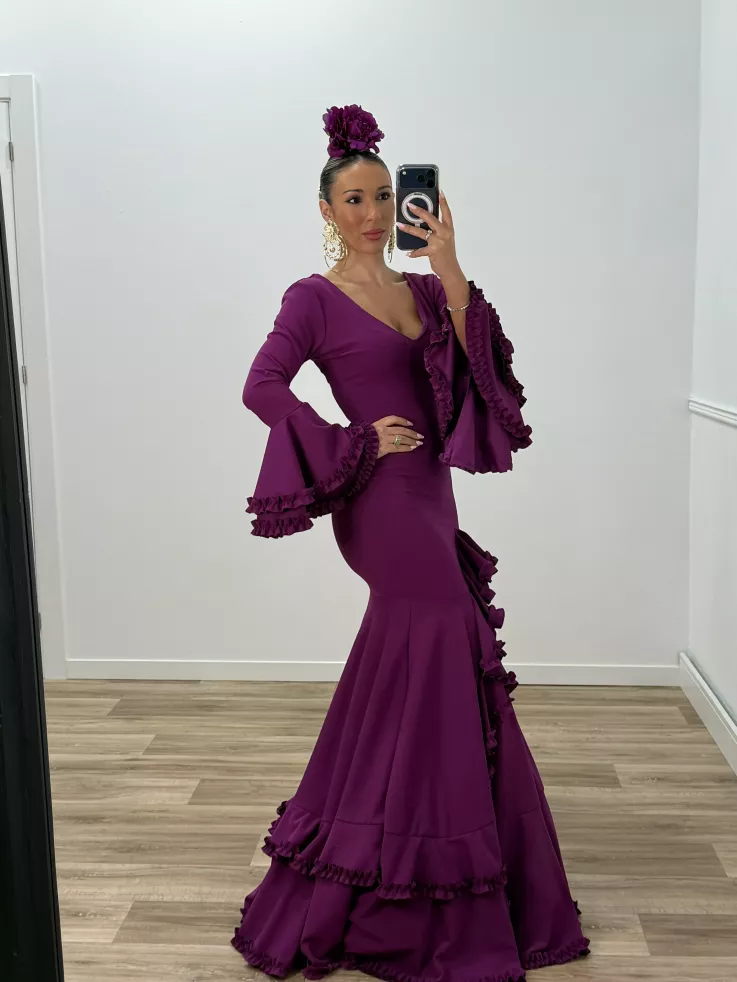 Vestido Feria buganvilla