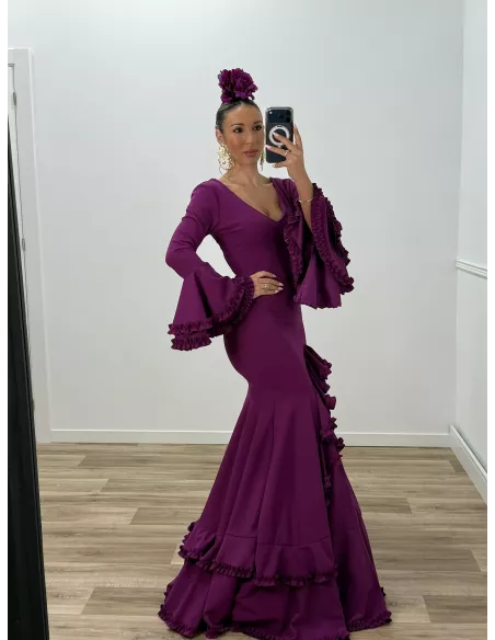 Vestido Feria buganvilla