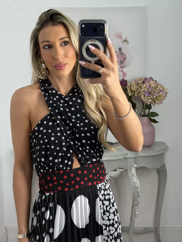 Vestido Solear de lunares