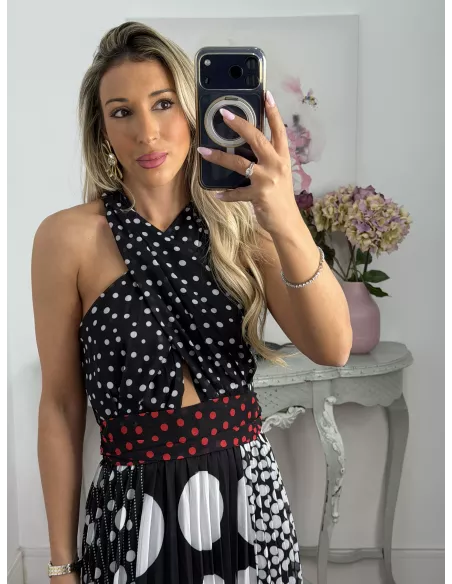 Vestido Solear de lunares