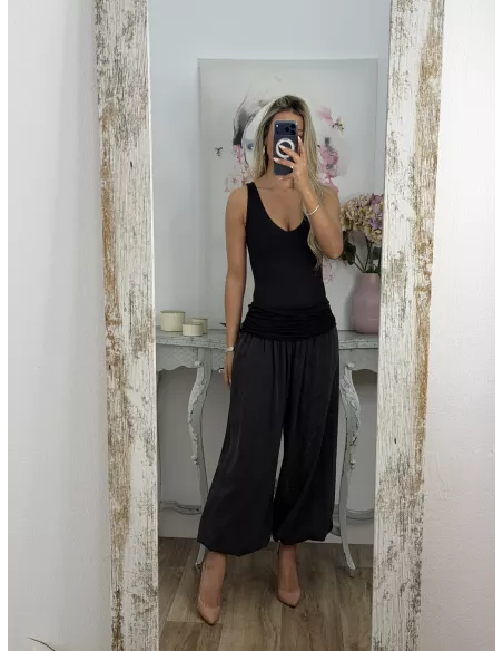 Pantalón Aladín bombacho negro
