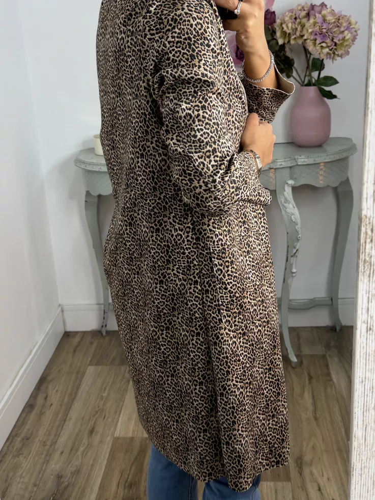 Chaqueta Melocotón print