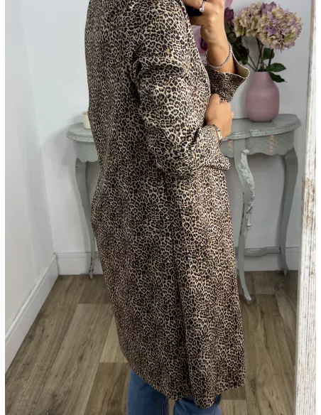 Chaqueta Melocotón print