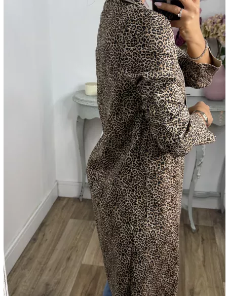 Chaqueta Melocotón print