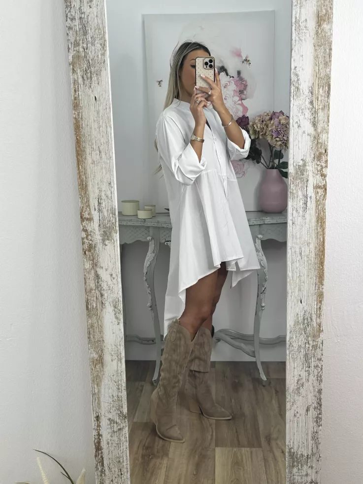 Camisa vestido Imperiale blanca