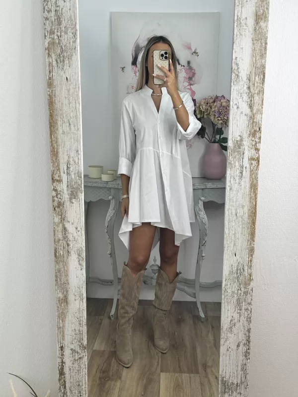 Camisa vestido Imperiale blanca