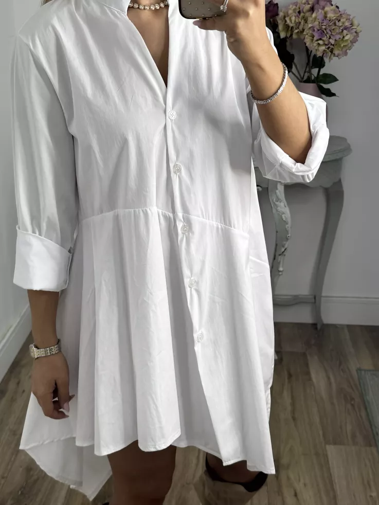 Camisa vestido Imperiale blanca
