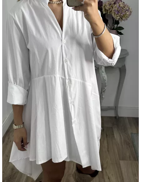 Camisa vestido Imperiale blanca