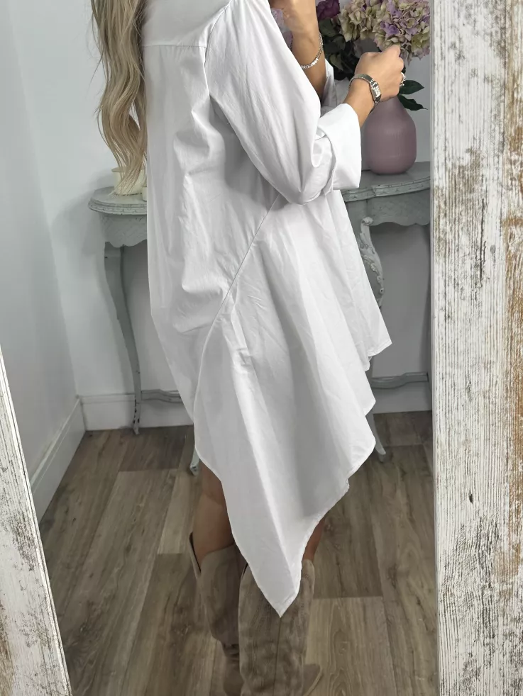 Camisa vestido Imperiale blanca