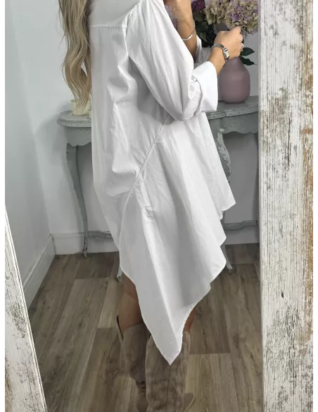 Camisa vestido Imperiale blanca