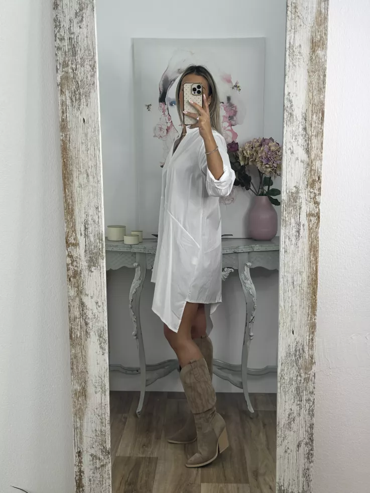 Camisa vestido Imperiale blanca