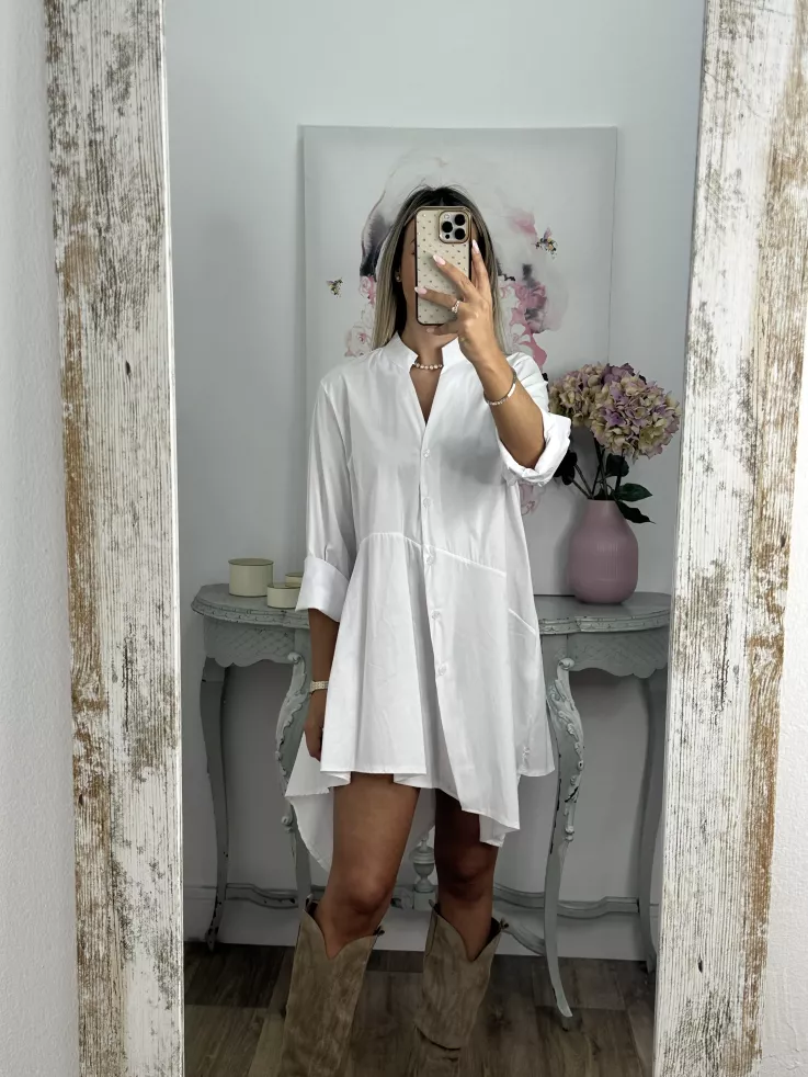 Camisa vestido Imperiale blanca