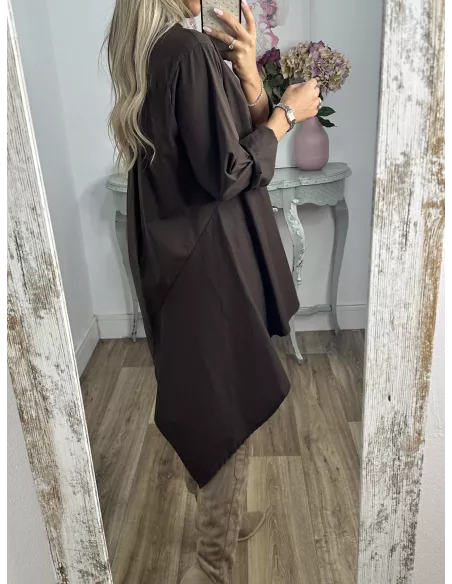 Camisa vestido Imperiale choco