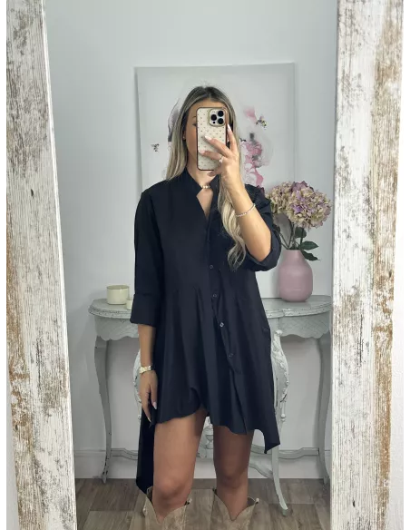 Camisa vestido Imperiale negra