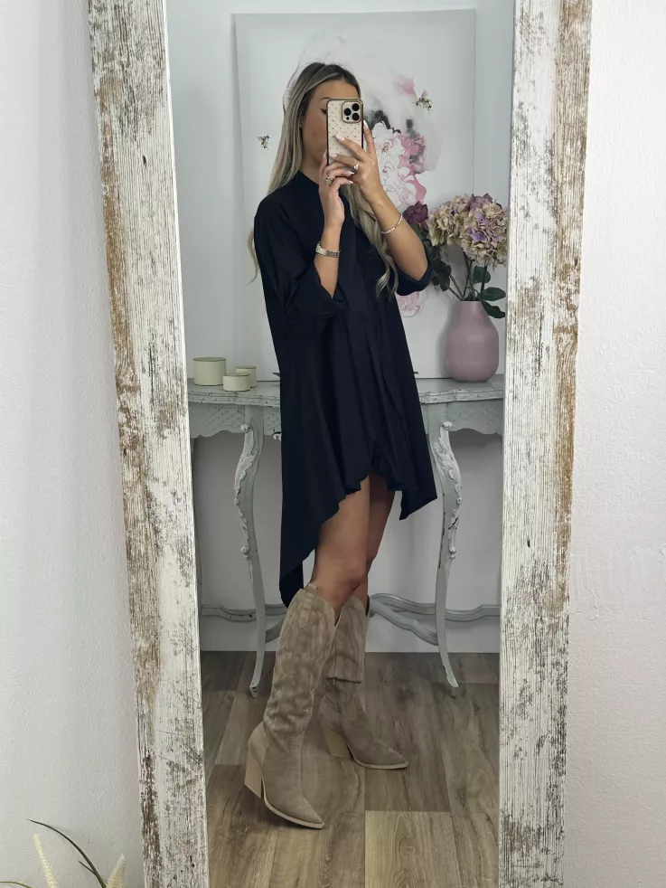 Camisa vestido Imperiale negra