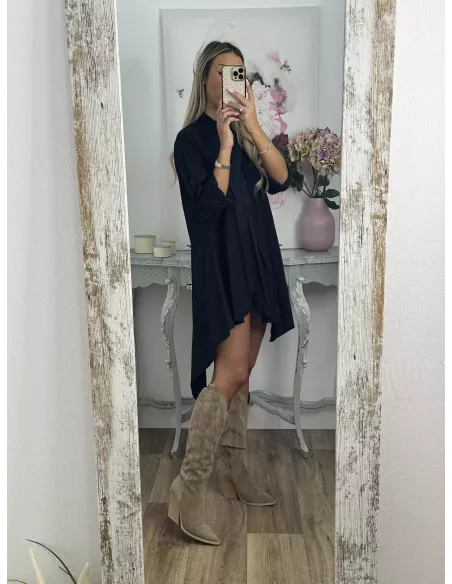 Camisa vestido Imperiale negra