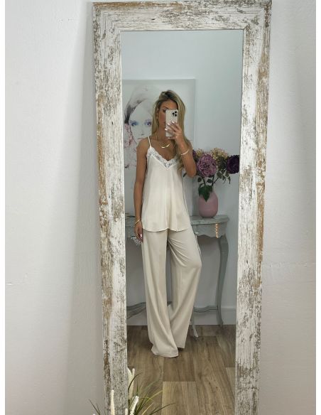 Pantalón Corina Beige