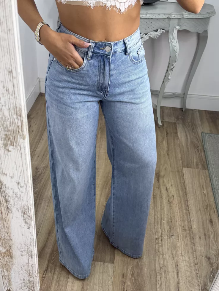 Jeans Palazzo denim