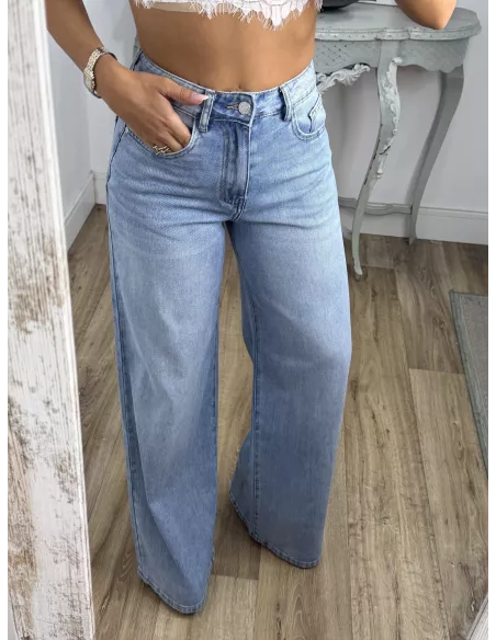 Jeans Palazzo denim