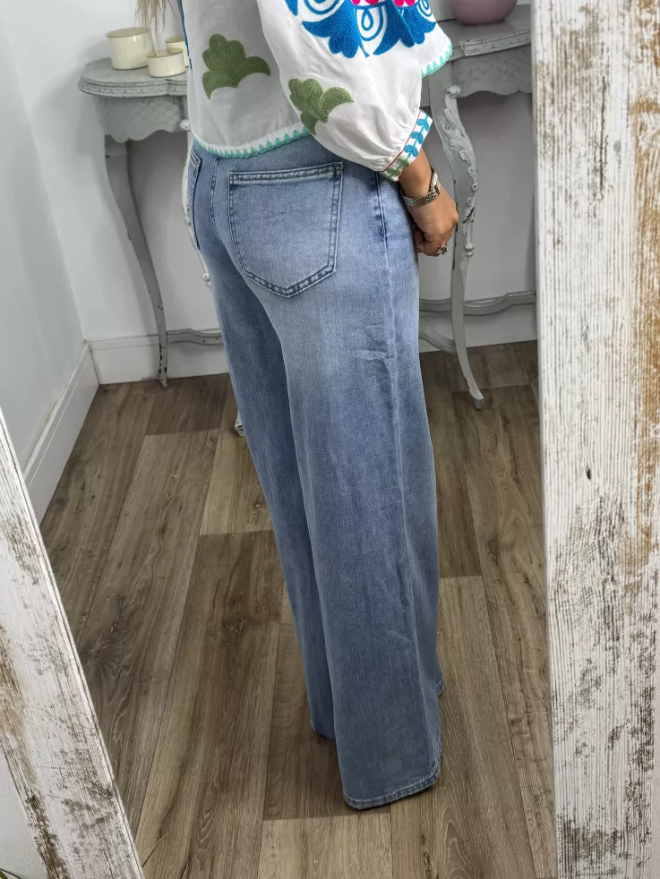 Jeans Palazzo denim