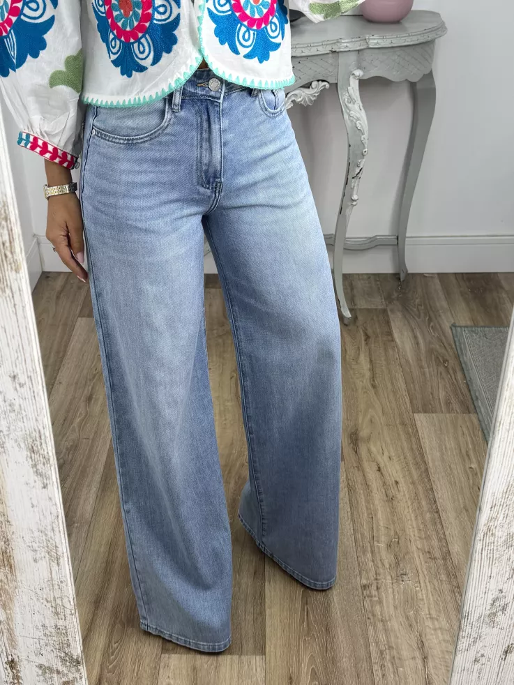 Jeans Palazzo denim