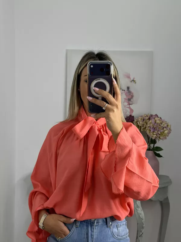 Camisa coral lazada
