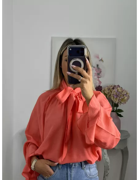 Camisa coral lazada