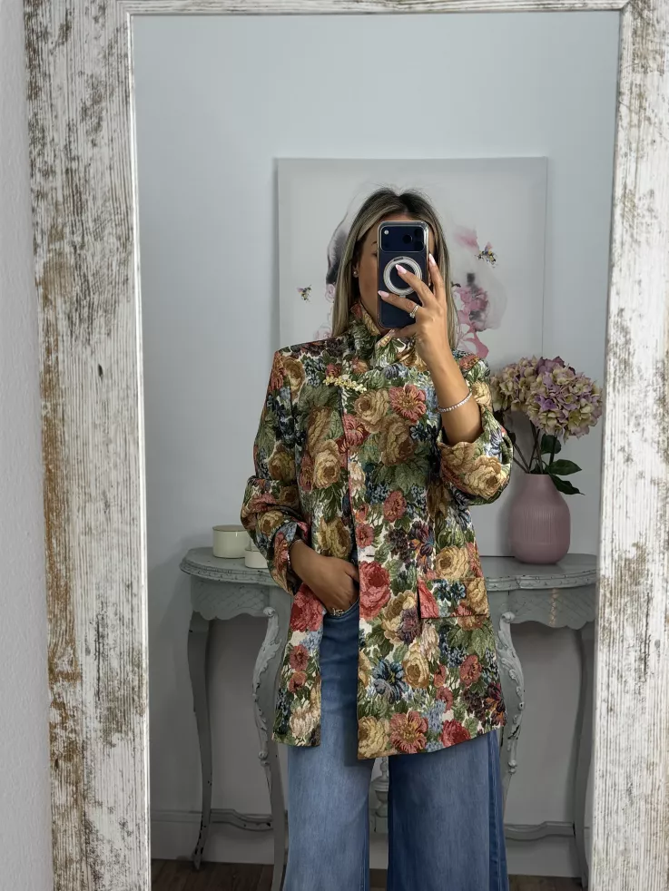 Chaqueta Regina de flores