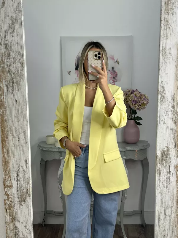 Blazer Evelina amarilla