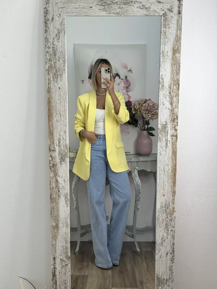 Blazer Evelina amarilla