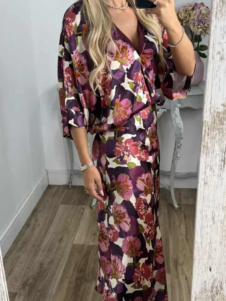 Conjunto Mena flores grandes buganvilla