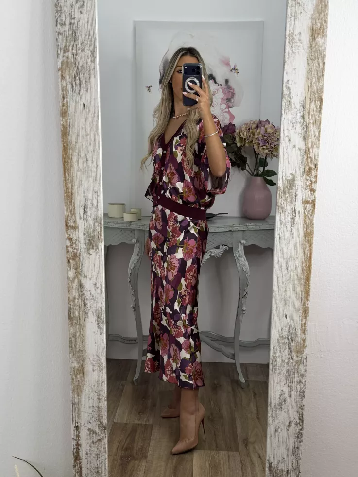 Conjunto Mena flores grandes buganvilla