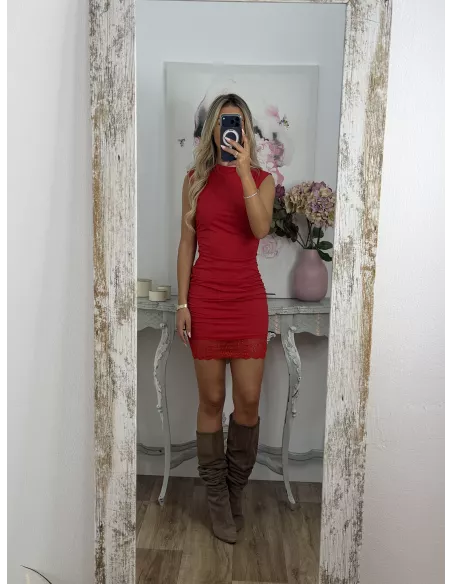 Vestido Xandra rojo