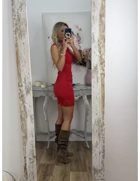 Vestido Xandra rojo