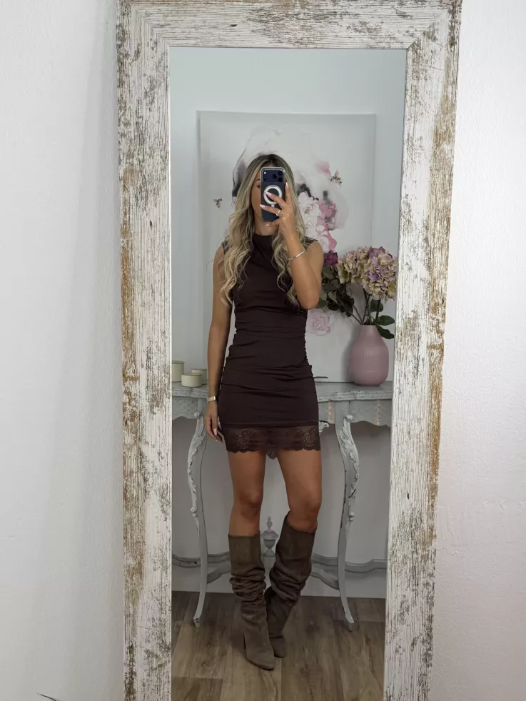 Vestido Xandra choco