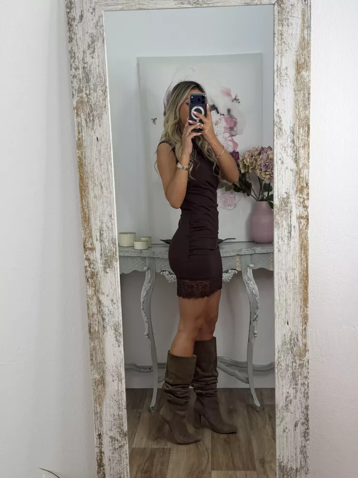 Vestido Xandra choco